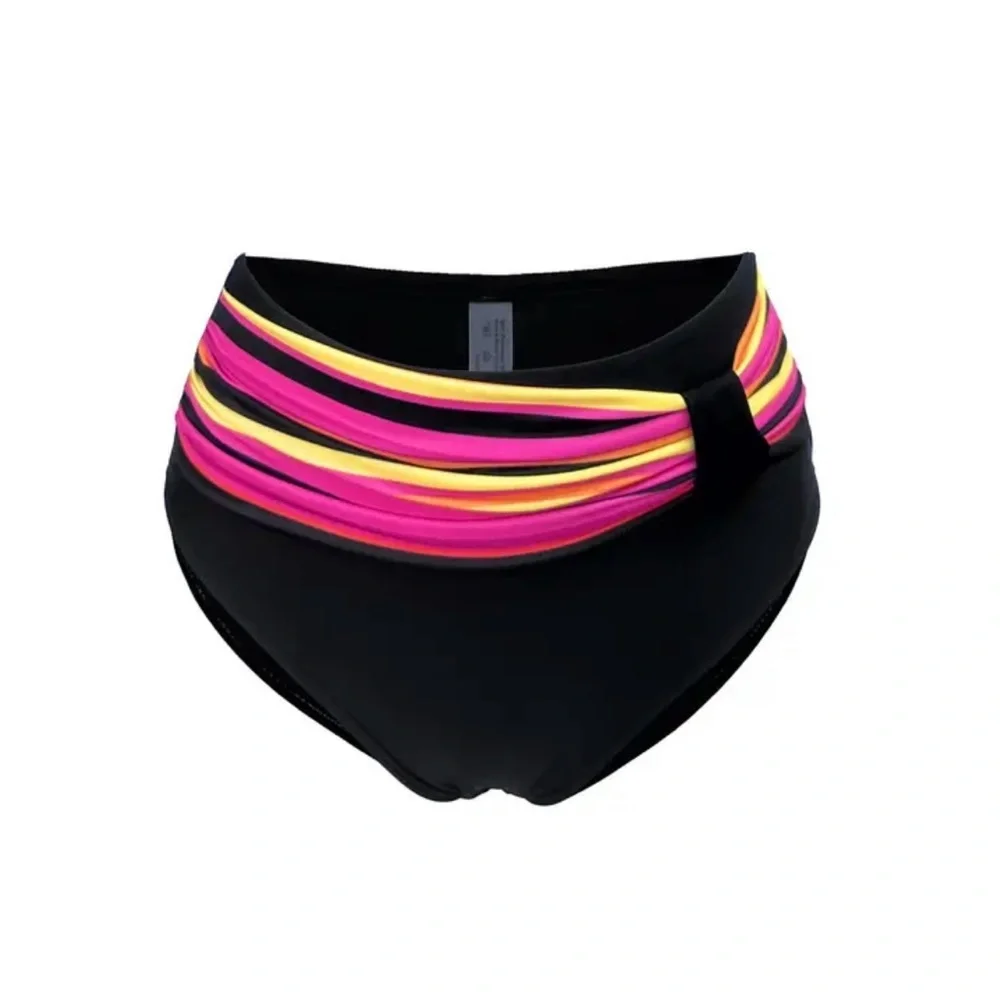 Multicolor Push Up High Waisted Bikini - Picture 4 of 6
